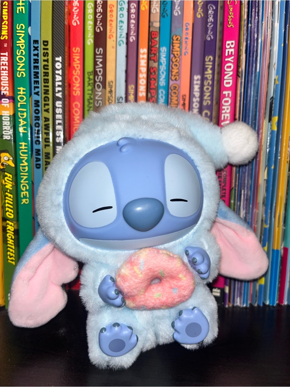 Stitch eat before you sleep - donut stitch